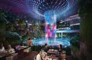 Garden dining experience at Jewel