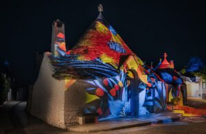 Trulli lighting in Alberobello, image by fricci, Shutterstock
