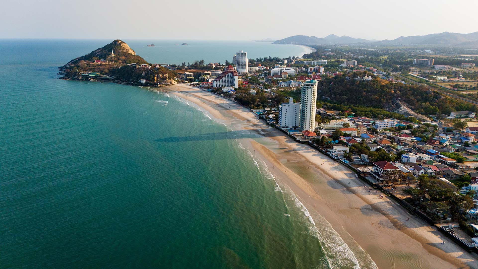 Aerial view of Hua Hin, Image by Ricucci Michele, Shutterstock