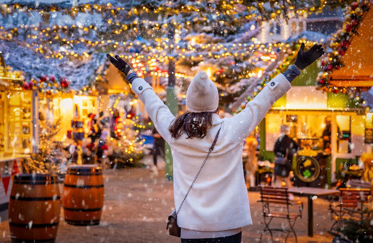 Christmas market in Copenhagen, image by Sven Hansche, Shutterstock