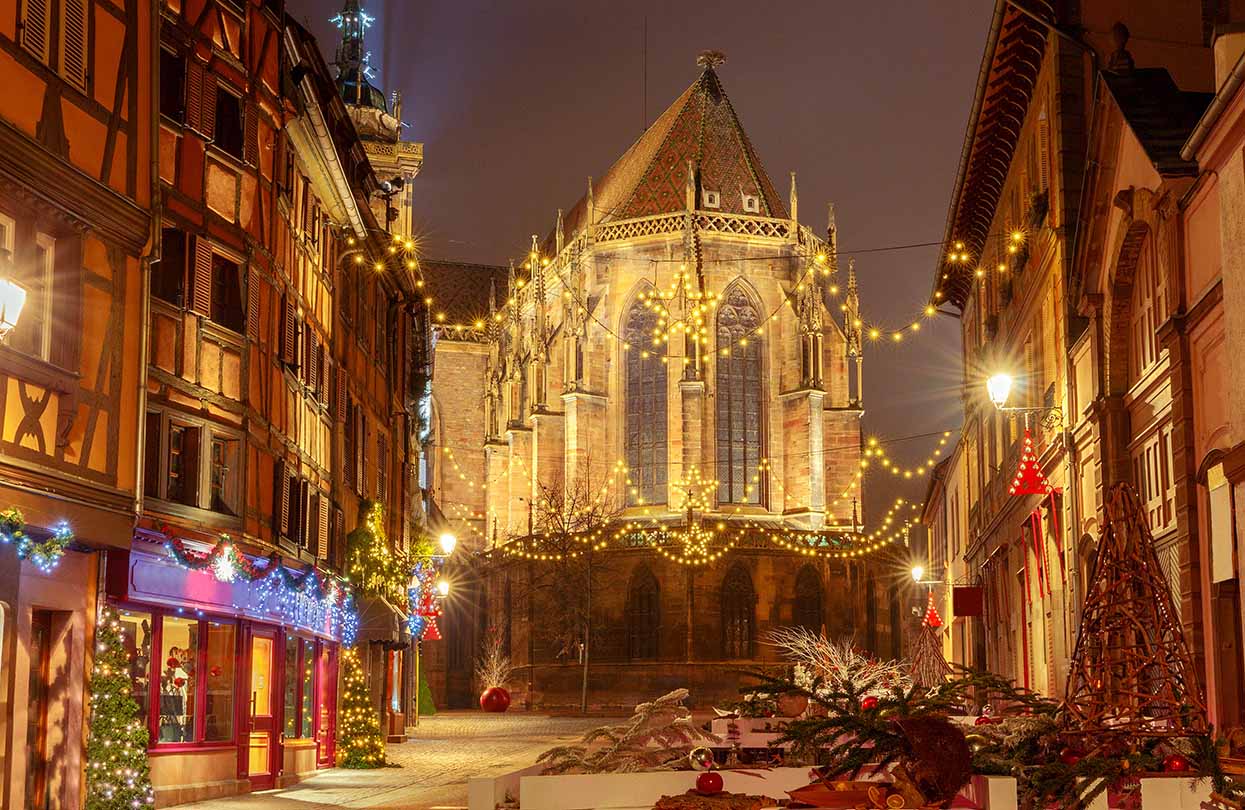 Colmar on Christmas Eve, Image by Kavalenkau, Shutterstock