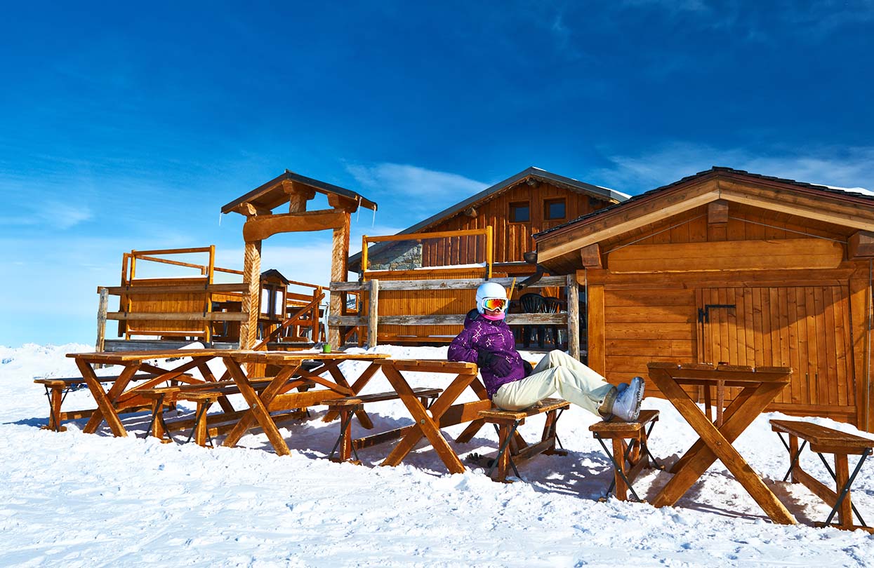 Ski resort in Courchevel, Image by haveseen, Shutterstock