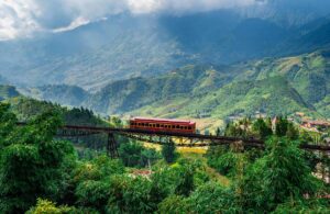 Fansipan mountain in Sapa city, Image by kitzcorner, Shutterstock