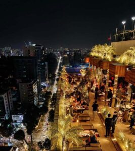 Shri Lounge rooftop bar