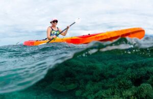 Kayaking over a tropical reef in Fiji, Image by Joe Belanger, Shutterstock