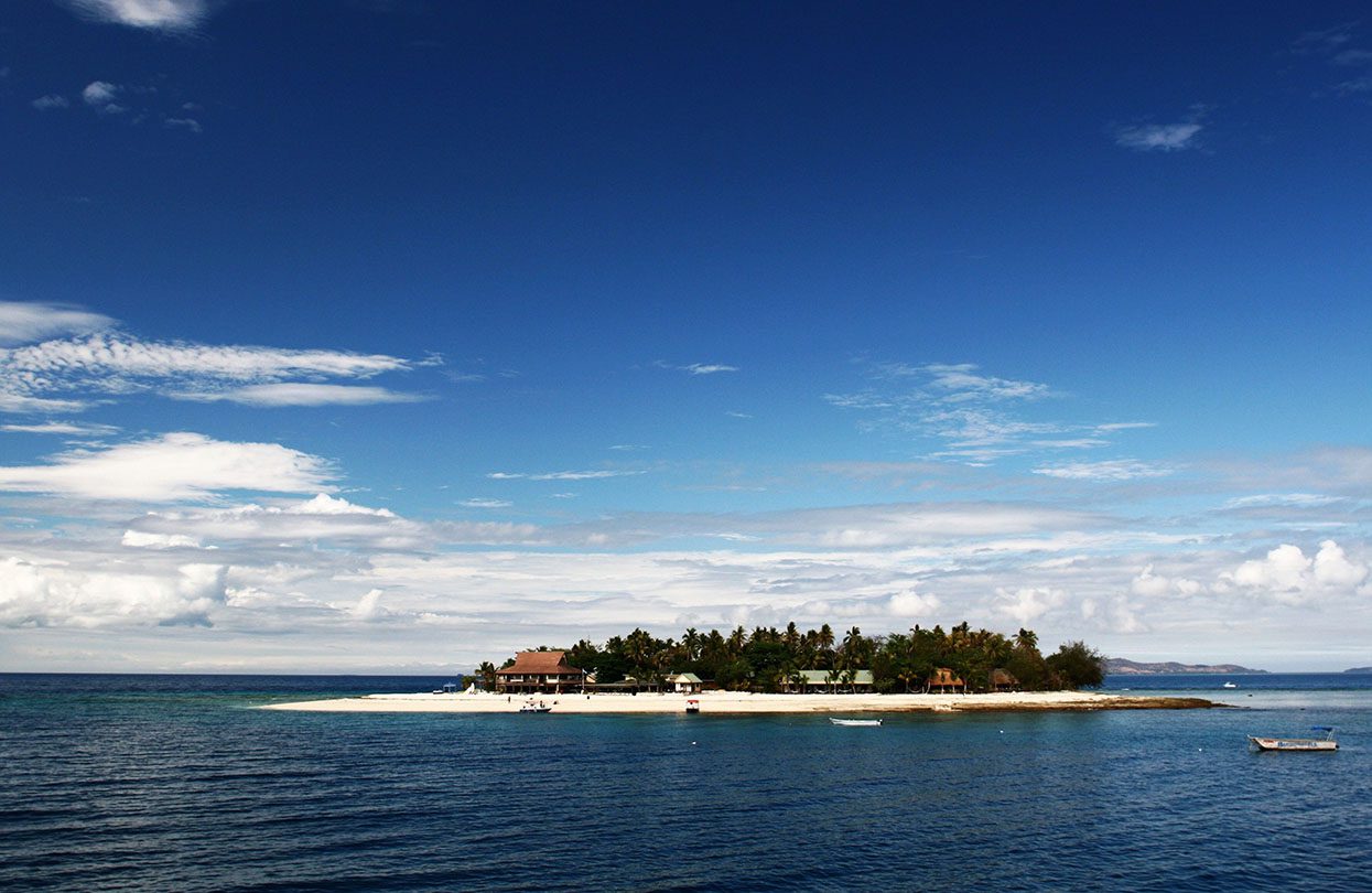 Resort on a small island off the coast of Viti Levu in Fiji, Image by Wirestock Creators, Shutterstock Resort on a small island off the coast of Viti Levu in Fiji, Image by Wirestock Creators, Shutterstock