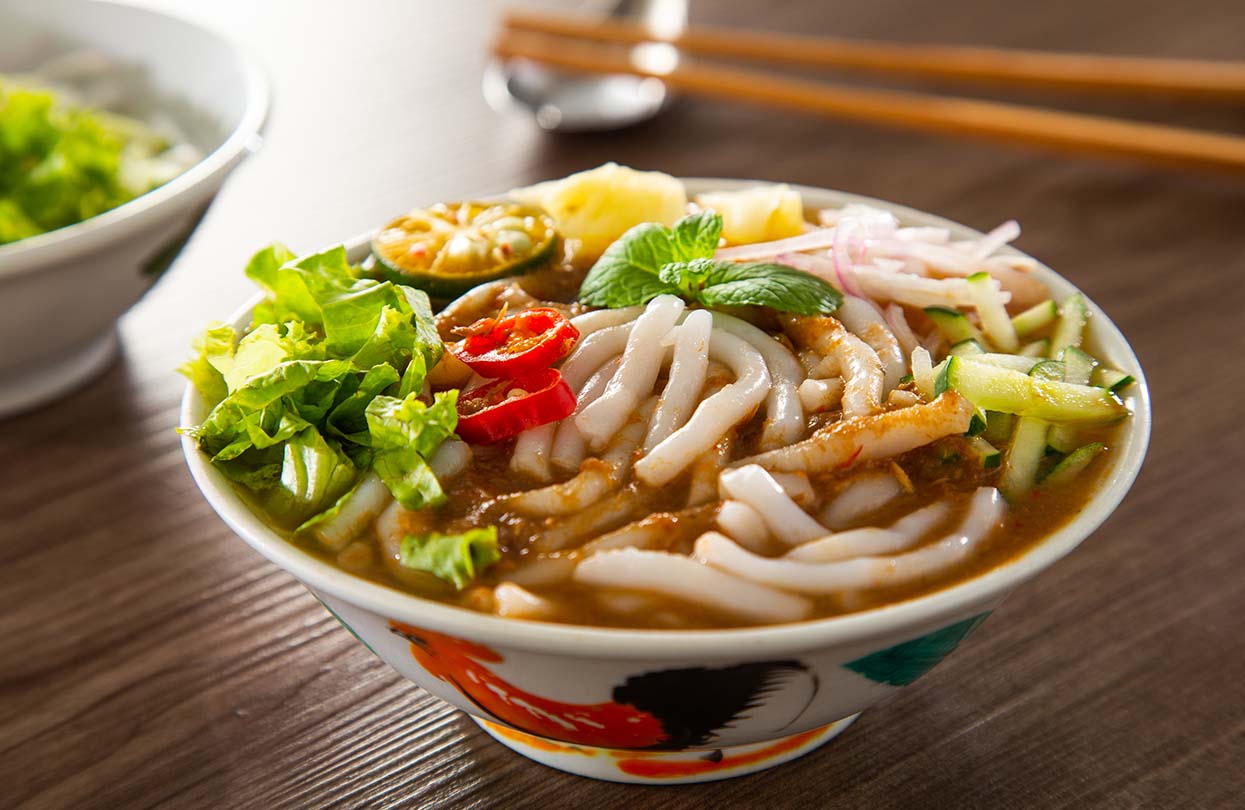 Assam Laksa, image by Bored Photography, shutterstock